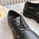 LV Checker Derby Black 1ACN3V