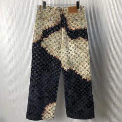 Louis Vuitton Monogram Denim Pants 1AFACE