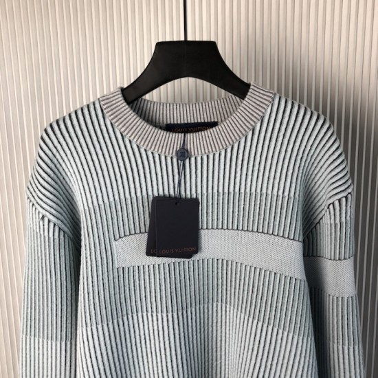 Louis Vuitton LV x Park Seo-Bo Jacquard Cotton Crewneck 1AFXYC