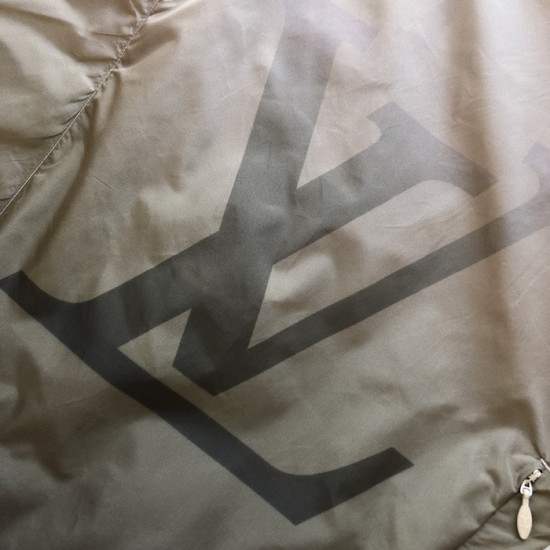 Louis Vuitton Monogram Printed Light Nylon Windbreaker 1AFYAQ