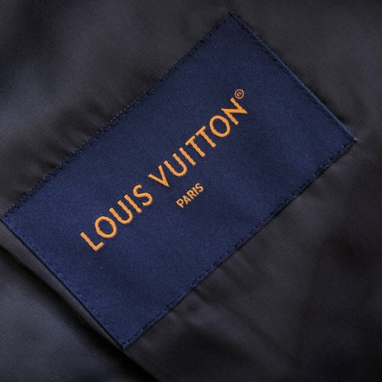 Louis Vuitton Denim Velvet Souvenir Jacket 1AGIMK