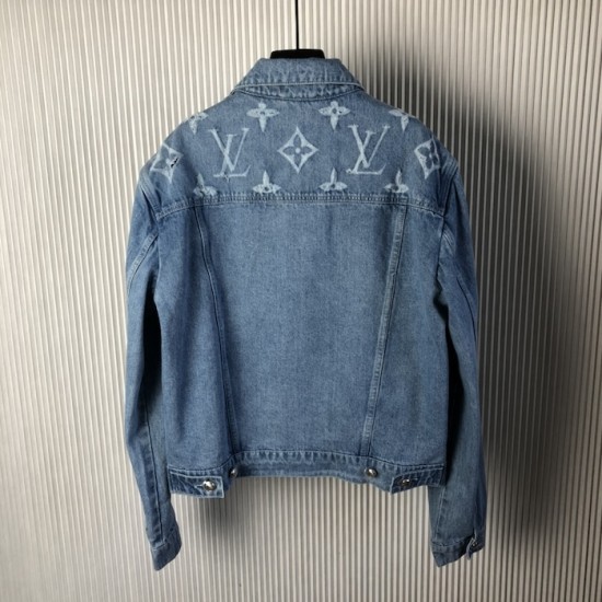 l**is V*t*n denim trucker jacket 1aging