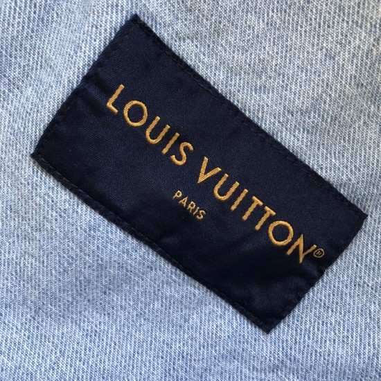 Louis Vuitton Denim Trucker Jacket 1AGING