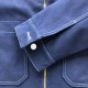 Louis Vuitton Wintery Workwear Denim Jacket 1AGIO7