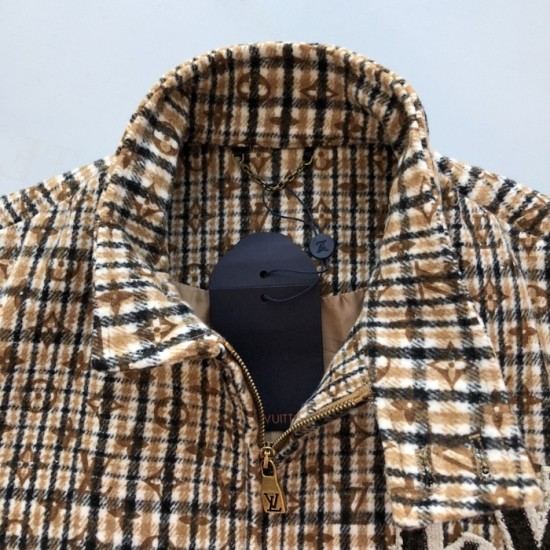 Louis Vuitton Monogram Wool Harrington Blouson 1AGIP7