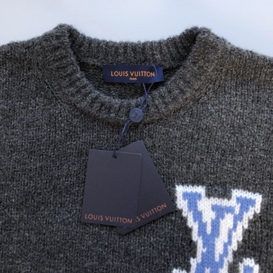 Louis Vuitton Chunky Wool Blend Pullover 1AGJH6