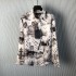 Louis Vuitton Long-Sleeved Silk Shirt 1AGJN5