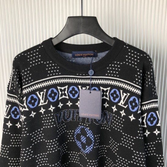 Louis Vuitton Jacquard Wool Pullover 1AGJU8