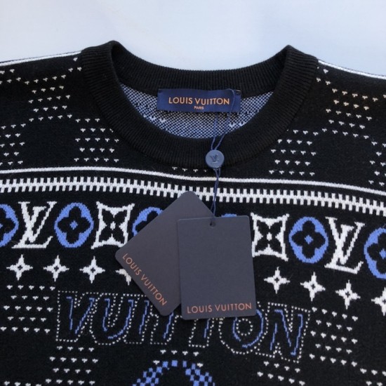 Louis Vuitton Jacquard Wool Pullover 1AGJU8