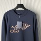 Louis Vuitton Embroidered Cotton Crewneck 1AGJXV