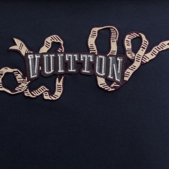 Louis Vuitton Embroidered Cotton Crewneck 1AGJXV