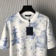 Louis Vuitton Printed Cotton Pique T-Shirt 1AGJYZ