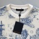 Louis Vuitton Printed Cotton Pique T-Shirt 1AGJYZ