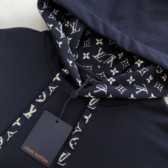 Louis Vuitton Cotton Hoodie 1AGJZV