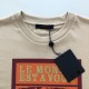 Louis Vuitton Embellished Graphic Cotton T-Shirt 1AHCKV