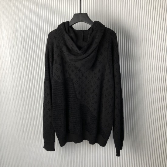 Louis Vuitton Graphic Jacquard Hoodie 1AHCMW