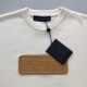 Louis Vuitton VVN Patch Short-Sleeved Cotton Crewneck 1AHCWB