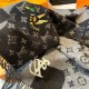 Louis Vuitton muffler NIGO collaboration Escharpe Damier giant wave monogram cashmere