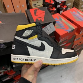 Air Jordan 1 Not For Resale Yellow