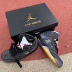 Air Jordan 5 x Off White Black 