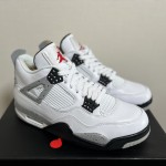 Air Jordan 4 White Cement