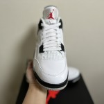 Air Jordan 4 White Cement