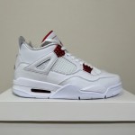 Air Jordan 4 White University Red