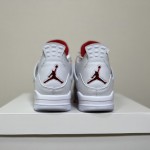 Air Jordan 4 White University Red