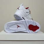 Air Jordan 4 White University Red