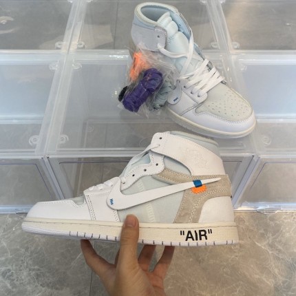 Of White x Air Jordan 1 Retro High White