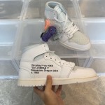 Of White x Air Jordan 1 Retro High White