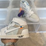 Of White x Air Jordan 1 Retro High White