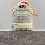 Of White x NIke SB Dunk Low White / Orange