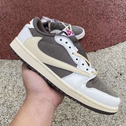 Travis Scott x Air Jordan 1 Low Reverse Mocha