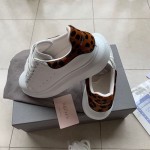 Alexander McQueen Oversized Sneaker with Leopard