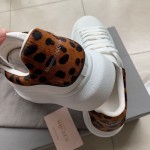 Alexander McQueen Oversized Sneaker with Leopard