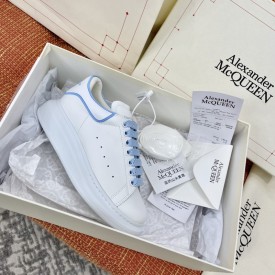 Alexander Mcqueen Oversized Sneaker White / Blue