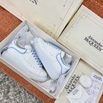 Alexander Mcqueen Oversized Sneaker White / Blue