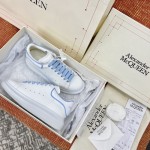 Alexander Mcqueen Oversized Sneaker White / Blue