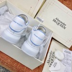 Alexander Mcqueen Oversized Sneaker White / Blue