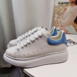 Alexander McQueen Oversized Sneaker Blue Suede