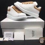 Alexander Mcqueen Oversized Sneaker White/Gold