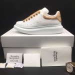 Alexander Mcqueen Oversized Sneaker White/Gold