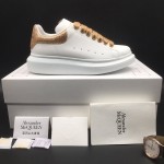 Alexander Mcqueen Oversized Sneaker White/Gold