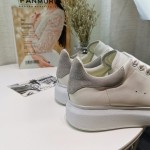 Alexander McQueen Oversized Sneaker Grey Suede