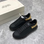 Alexander Mcqueen Oversized Sneaker Mirror Metallic Gold