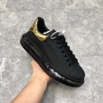 Alexander Mcqueen Oversized Sneaker Mirror Metallic Gold