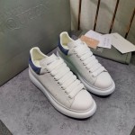 Alexander McQueen Oversized Sneaker Navy Suede