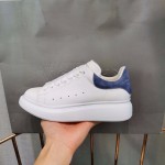 Alexander McQueen Oversized Sneaker Navy Suede