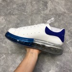 Alexander Mcqueen Oversized Sneaker Paris Blue Suede